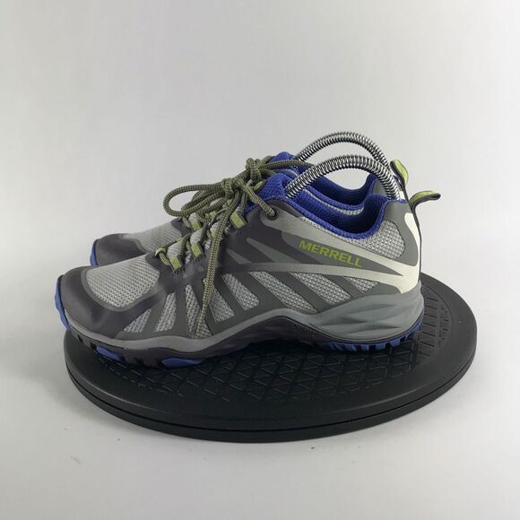 Merrell Siren Edge Q2 Gray/Blue Trail Hiking Shoes J41324 Women’s Size 7 - Picture 8 of 12